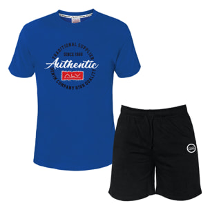 Completo Uomo ALVIERO MARTINI Manica Corta Cotone