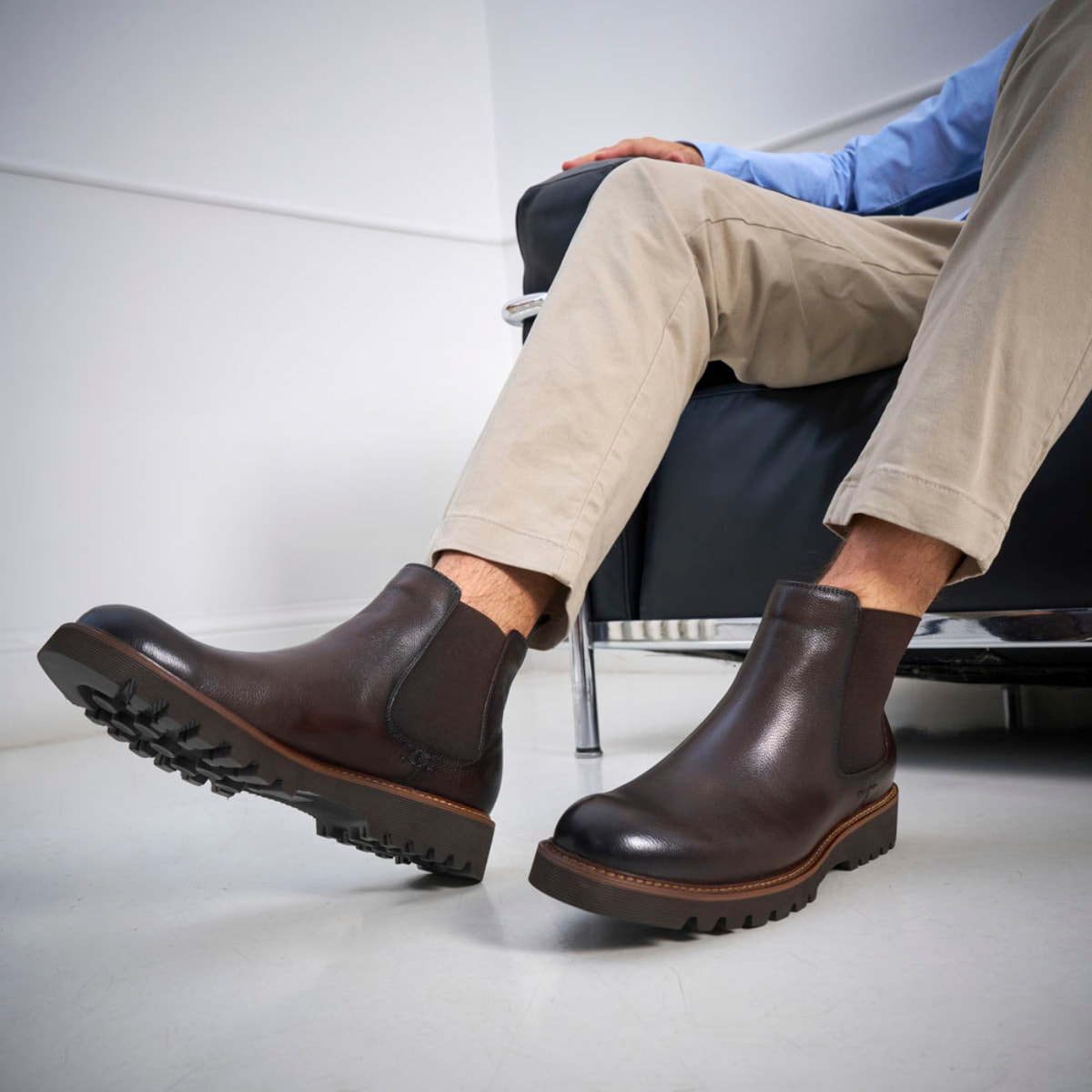 Stivaletto British Passport Testa di Moro