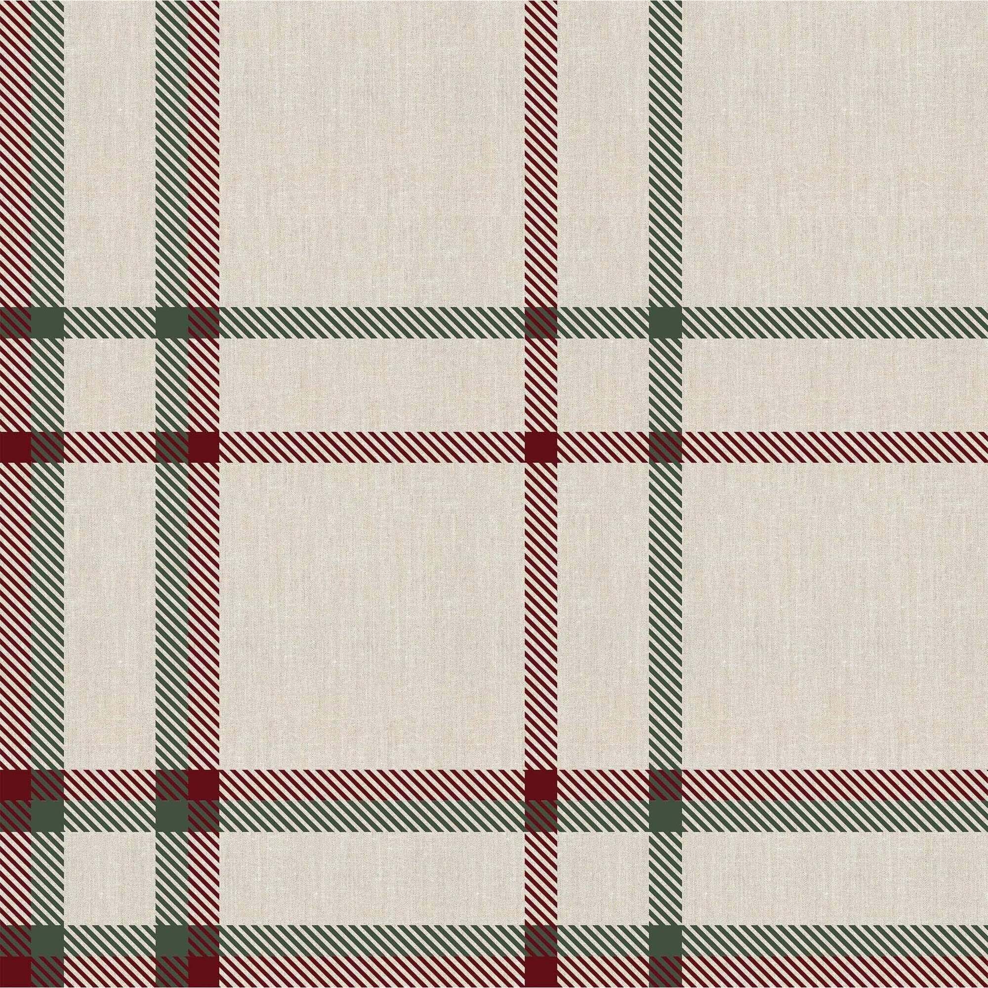 Chemin de table en velours Cuadros Navidad