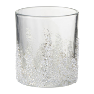 J-Line photophore Sucre Dessous - verre - transparent - medium - 2 pcs