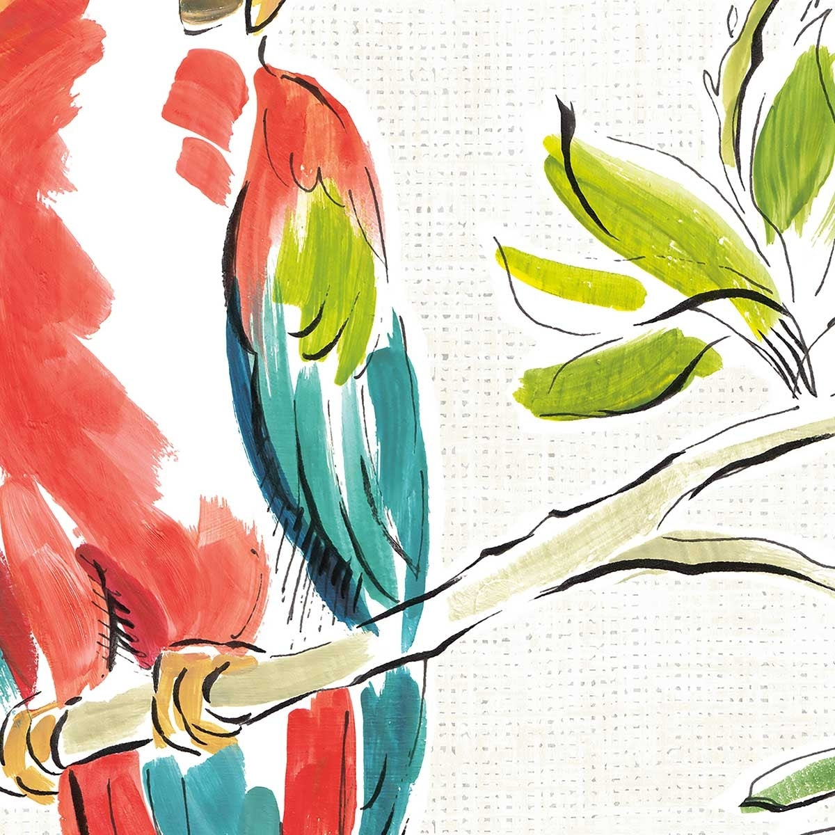 Tableau Hibiscus, orchidée et cie Tableau alu Dibond