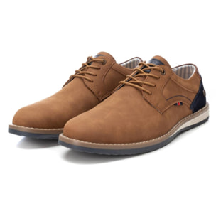 Zapato blucher/derby camel