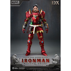 Marvel Action Figure Deluxe Iron Man Cavaliere Medievale 20 Cm 1/9 Beast Kingdom Toys