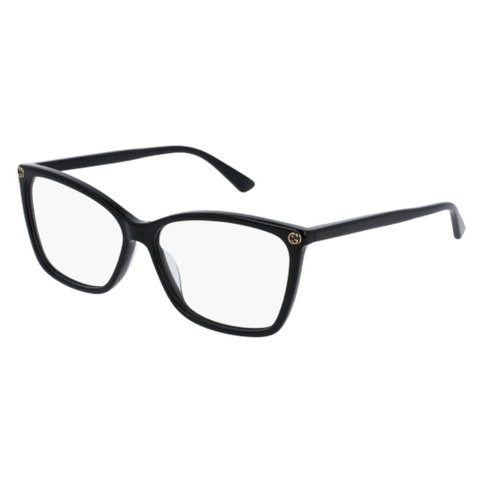 Gafas de Vista Gucci GG0025O-001 de Acetato Mujer 56 mm