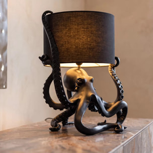 Lampe pieuvre noire 48cm Kare Design