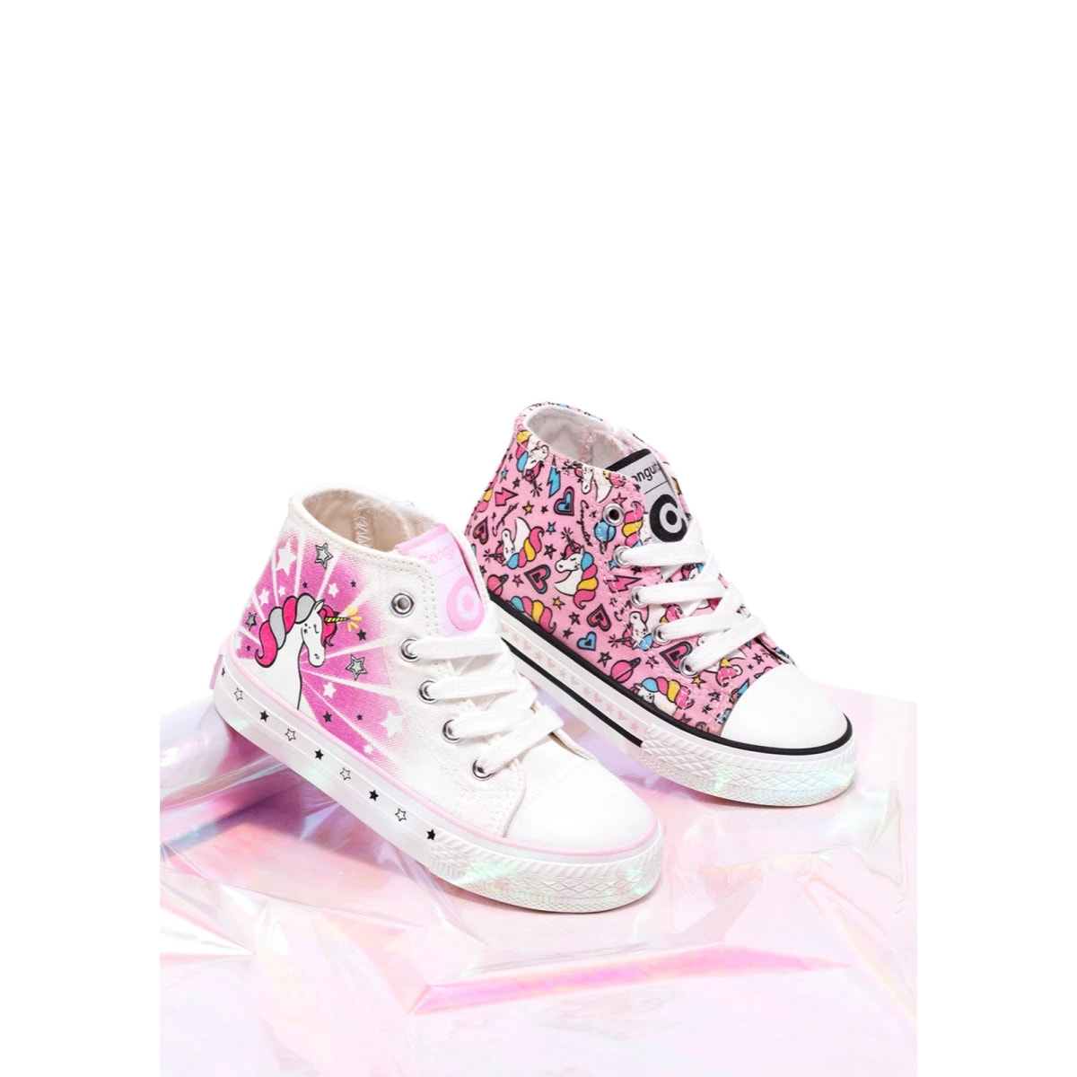 Conguitos - Sneakers Alte Casual per bambini comode