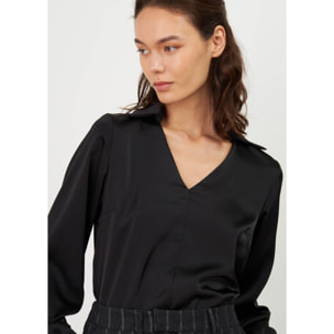 BLUSA NERO CONBIPEL