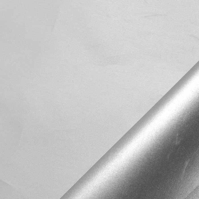 Tissu doublure obscurcissant et thermique - Argent