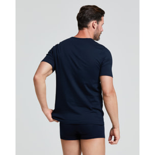 T-Shirt girocollo in cotone organico Cotton Planet vestibilità comfort