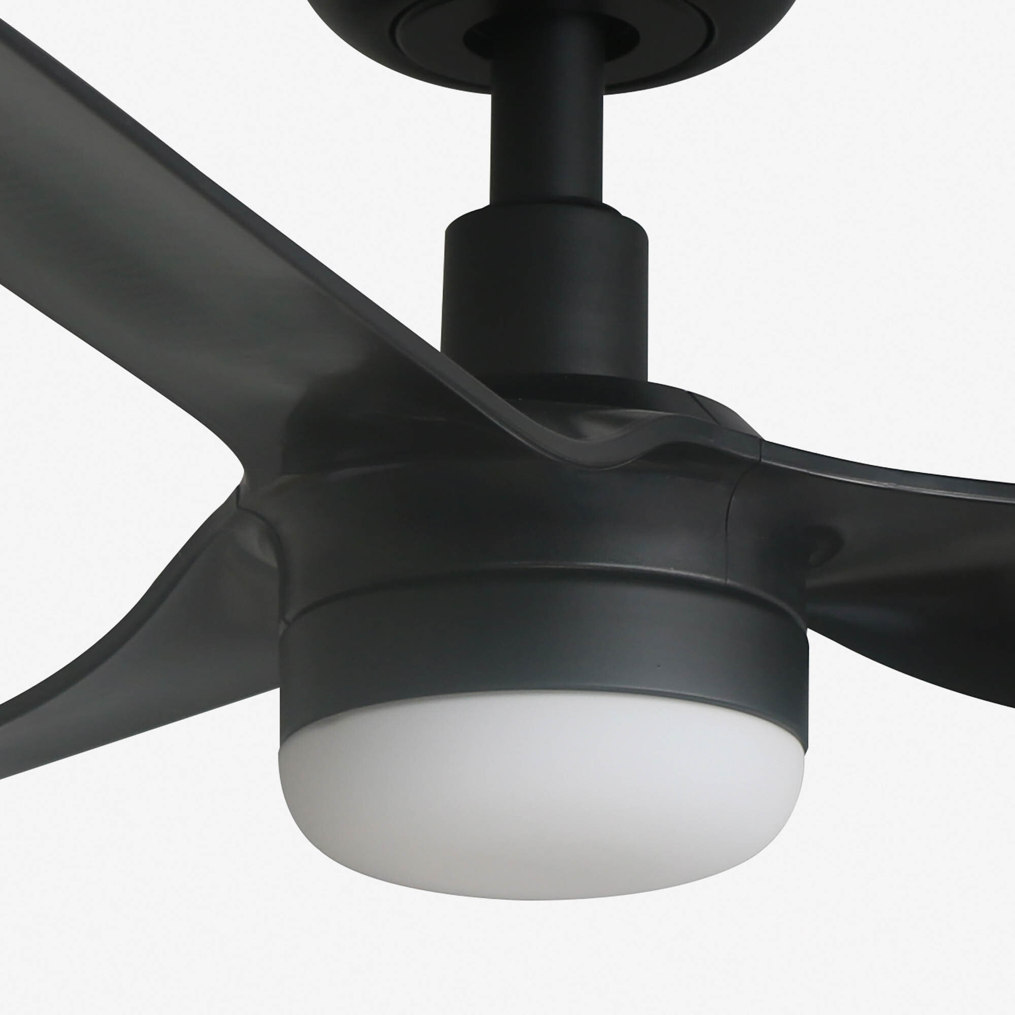 MINI PUNT S LED Ventilatore a soffitto nero