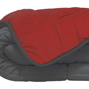 Couette d'été en microfibre bicolore - Rouge