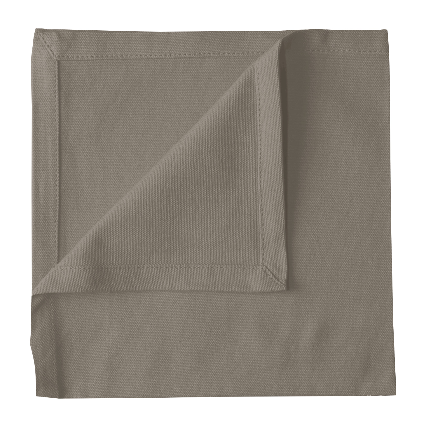 Serviette de table unie et colorée - Ficelle