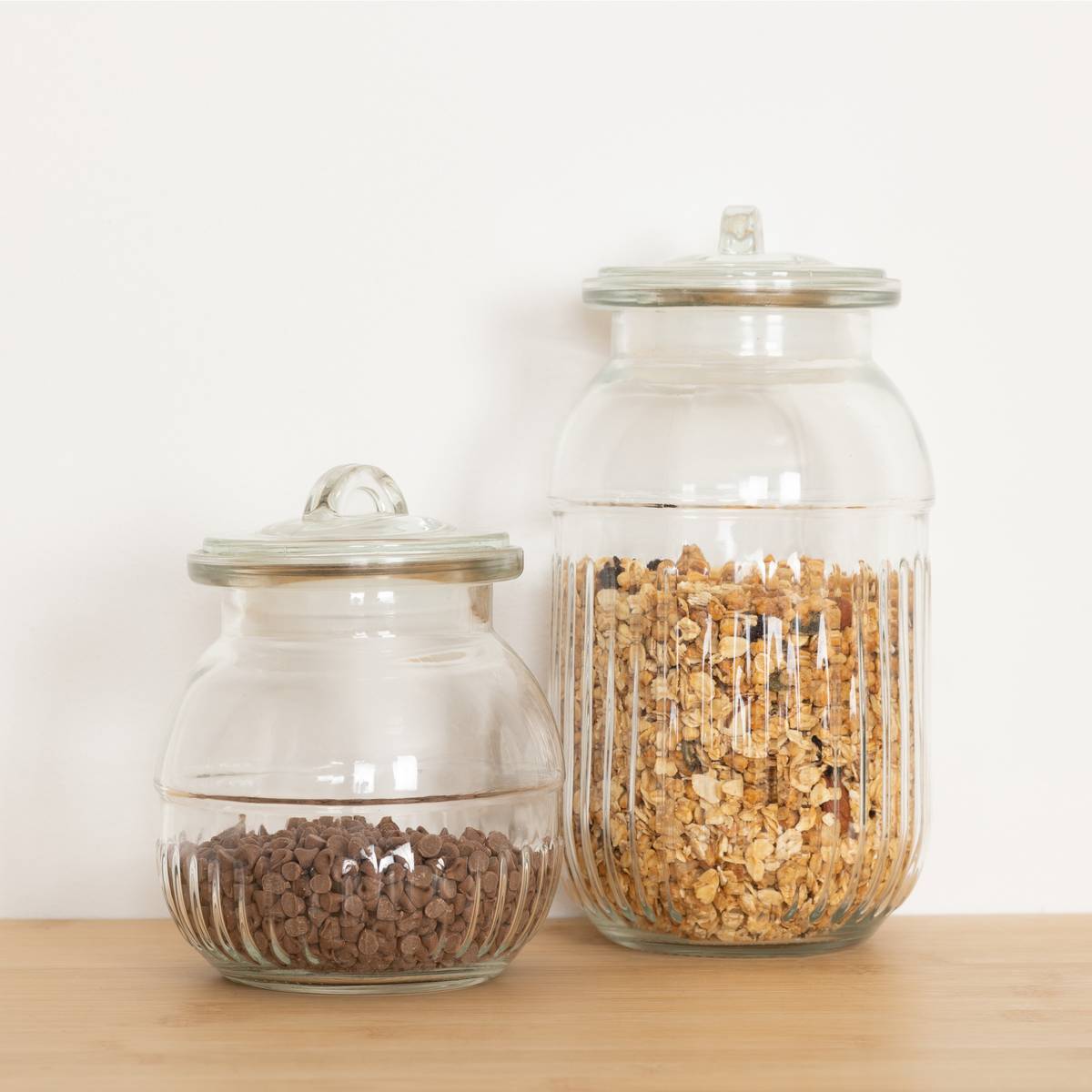 Bocal Lizo 0,8L rond en verre