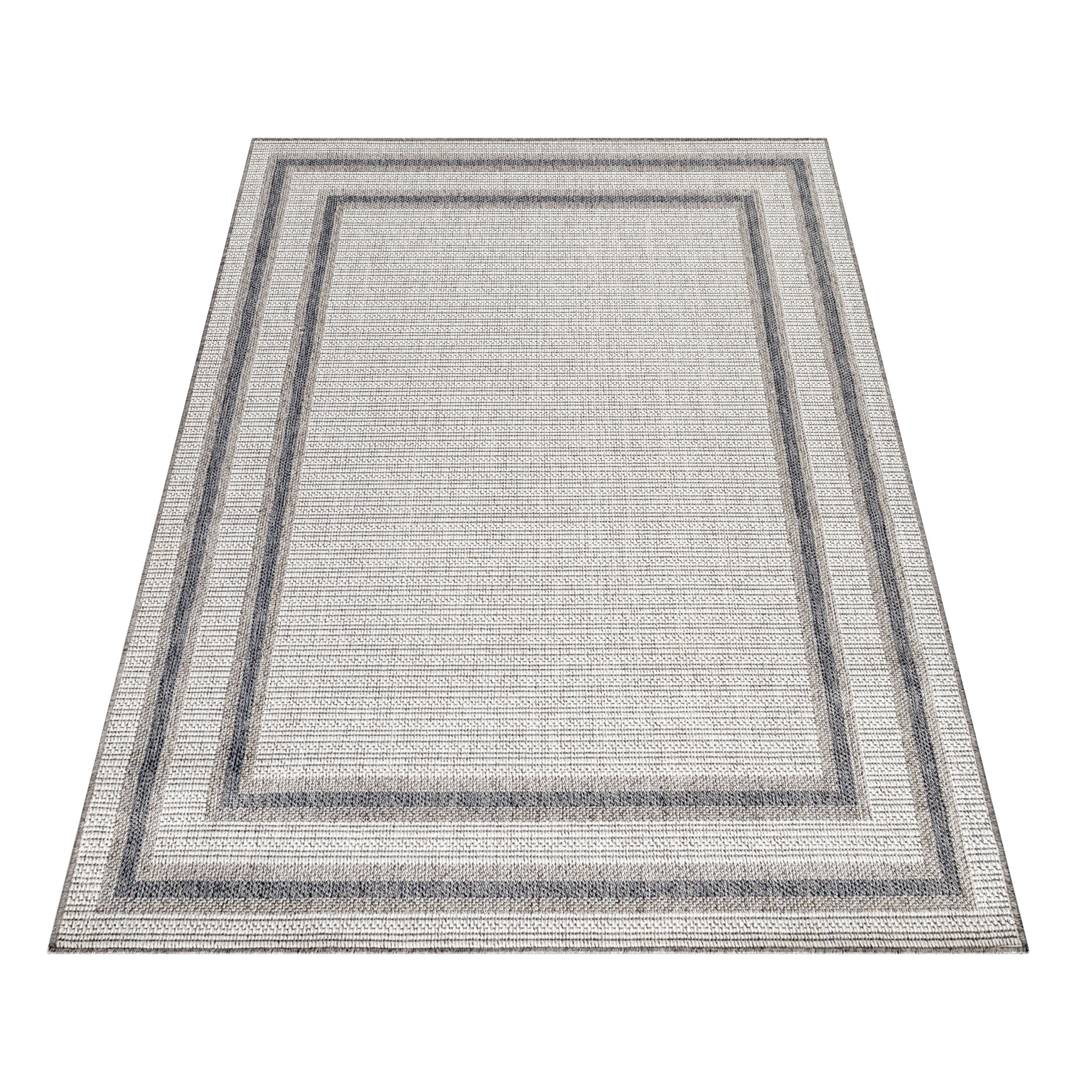ARUBA - Tapis intérieur / extérieur à motif géométrique crème