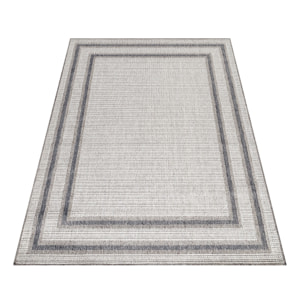 ARUBA - Tapis intérieur / extérieur à motif géométrique crème