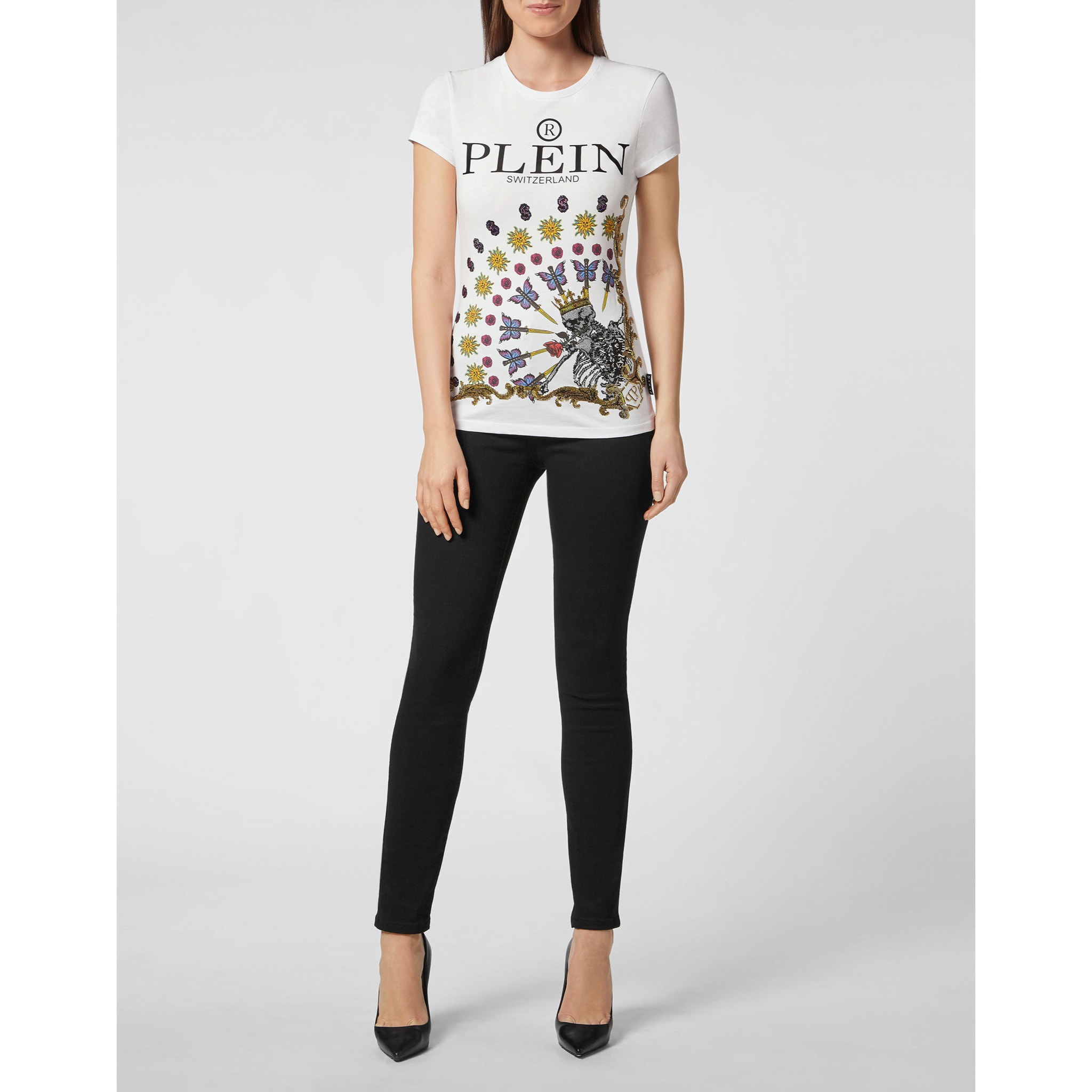 PHILIPP PLEIN Camiseta Cuello Redondo TATTOO