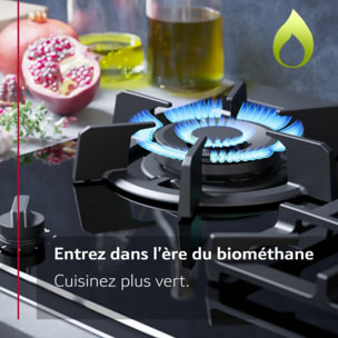 Plaque gaz NEFF T26NKC4S0, N50, Brûleur wok