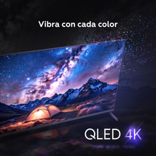 Smart TV 50 pulgadas Qled 4K Hey Google Official Assistant con control por voz. Televisor Android 14 - TD Systems M50K21GLQ