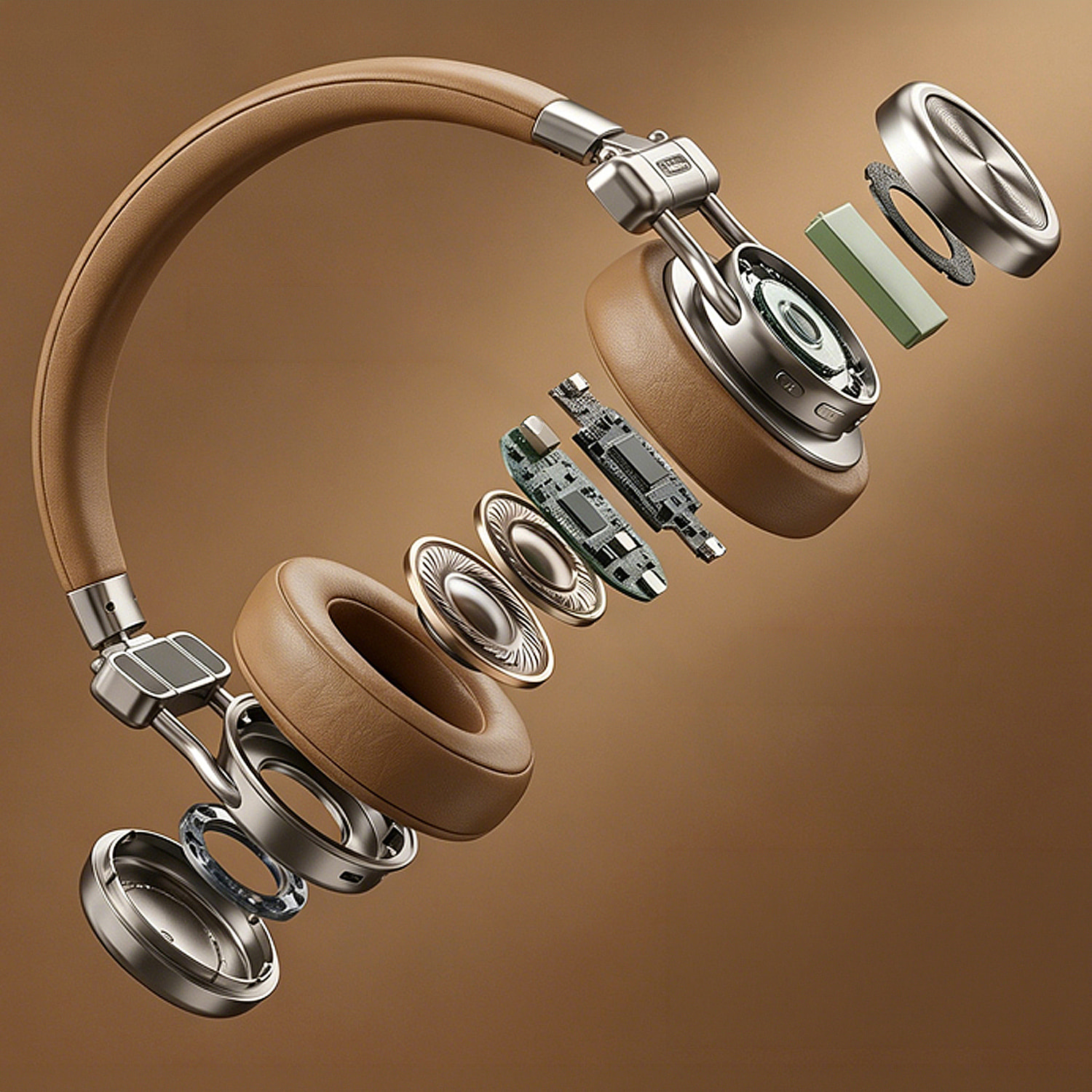 Cascos Bluetooth CR-10ANC, cancelación activa de ruido, batería de larga duración y conexión inalámbrica estable para música y llamadas.
