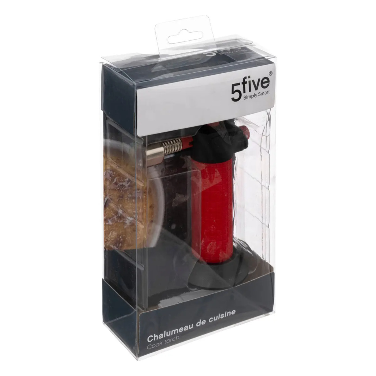 Chalumeau de cuisine rouge