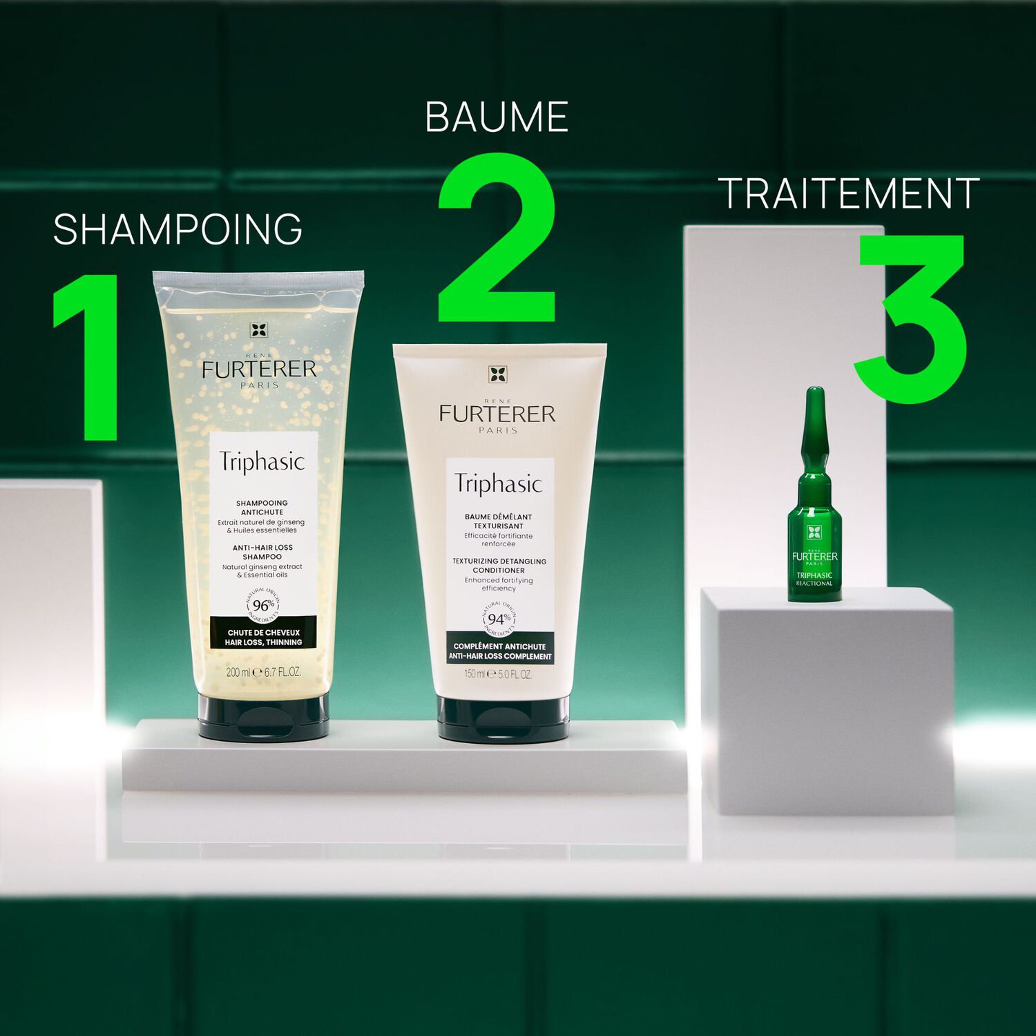 Triphasic Reactional  - Coffret Anti-Chute de 12 Ampoules