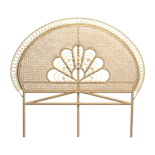 Tête de lit 140 cm en rotin naturel - Gabriella