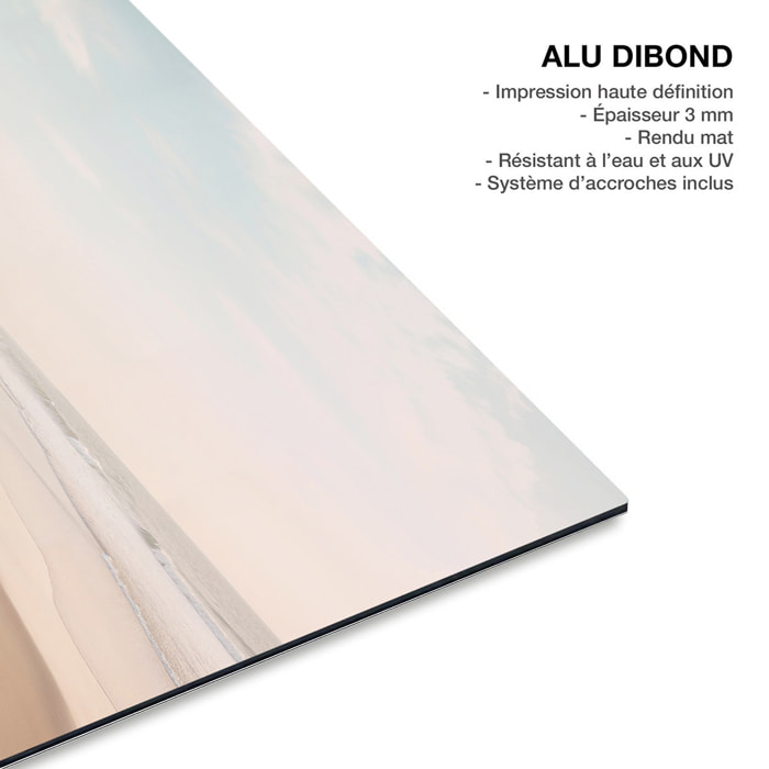 Tableau deco côte pacifique Tableau alu Dibond