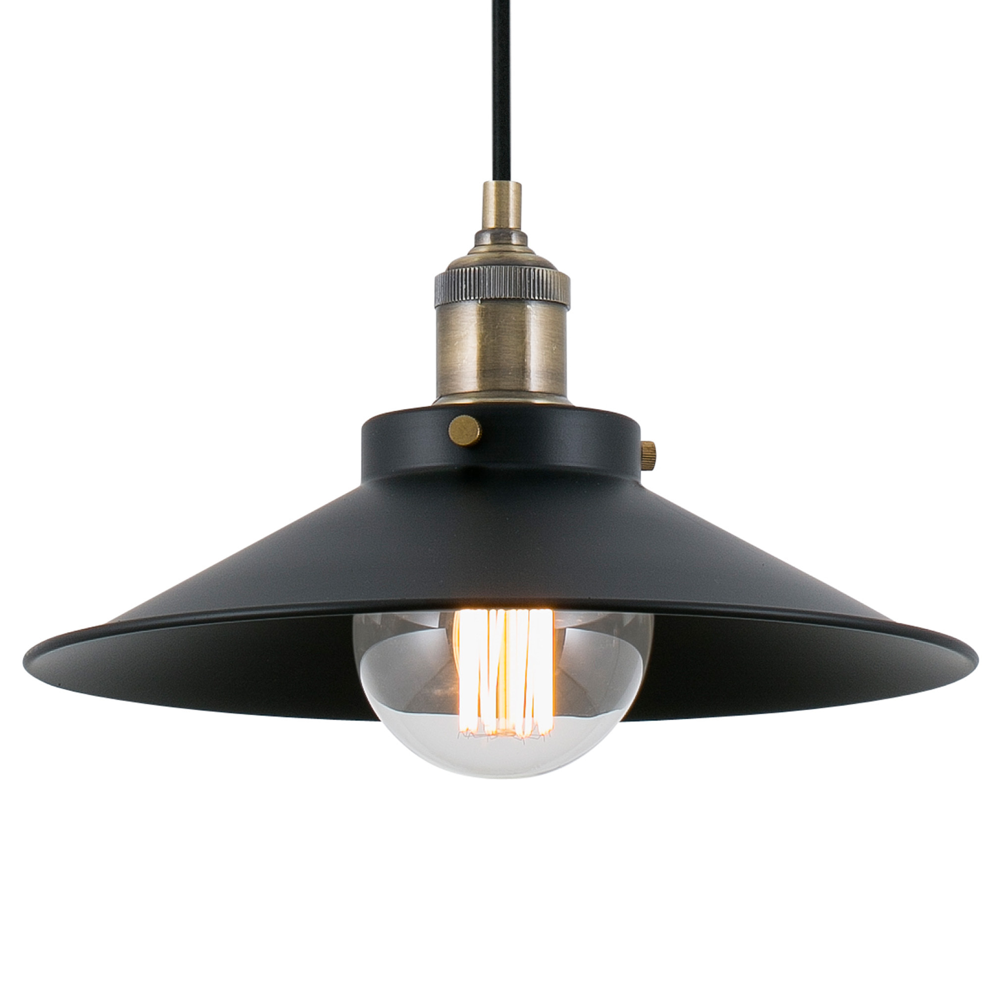 MARLIN Lampe suspension noir