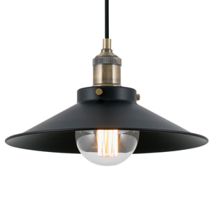 MARLIN Lampe suspension noir