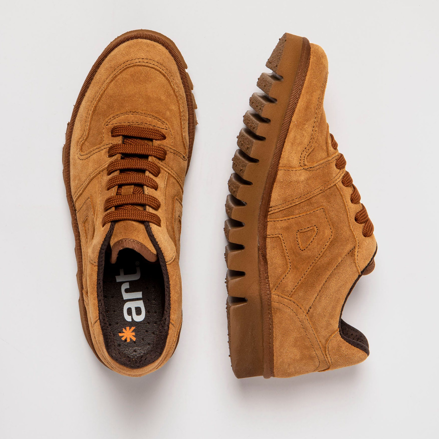 Zapatillas 1593S SILK SUEDE TOFFEE/ONTARIO color Toffee