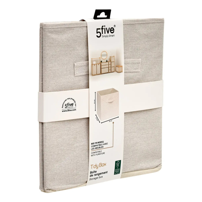 Panier Tidy Box L31cm beige
