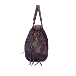 Borsa a spalla da donna - Modello Clara - Vera pelle - 41.0 x 28.0 x 13.0 cm