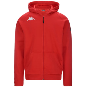 Kappa - Sudaderas Hombre Rojo - KAPPA4SOCCER DIVIETO