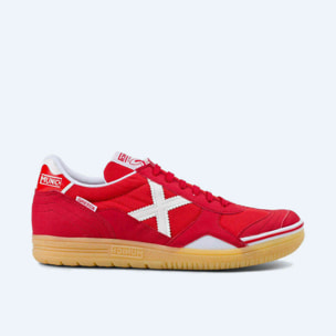 MUNICH GRESCA 24 Zapatillas fútbol sala Diseño Rojo y Blanco