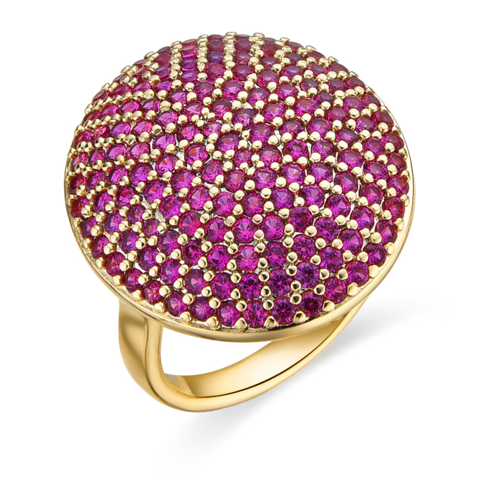 Anillo LUX BY LUX acabado oro 18k