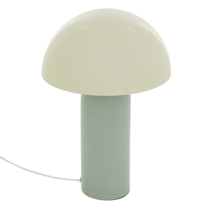 Lampe champignon Lito H. 37 cm vert bicolore