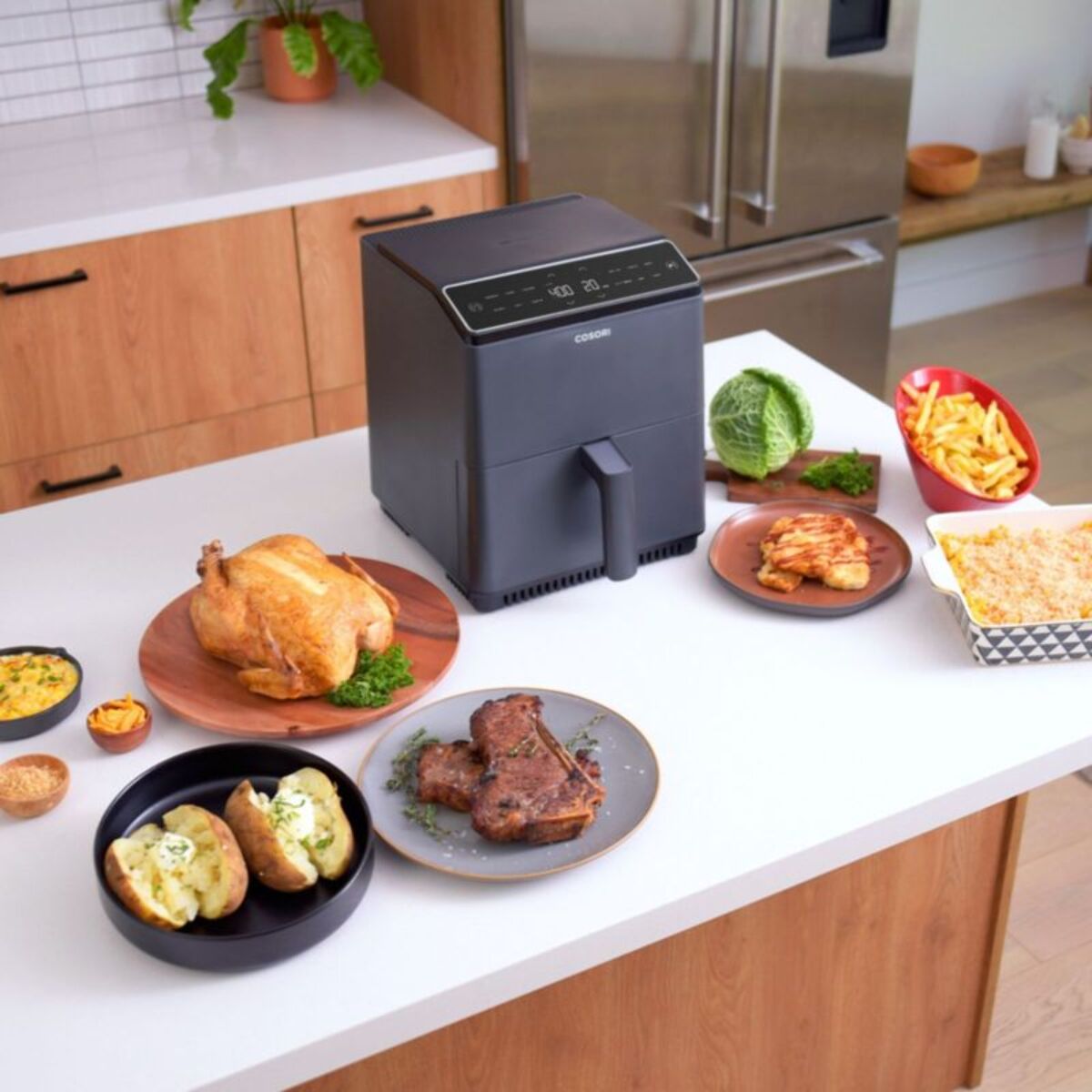 Friteuse sans huile COSORI Dual Blaze Noir + grille