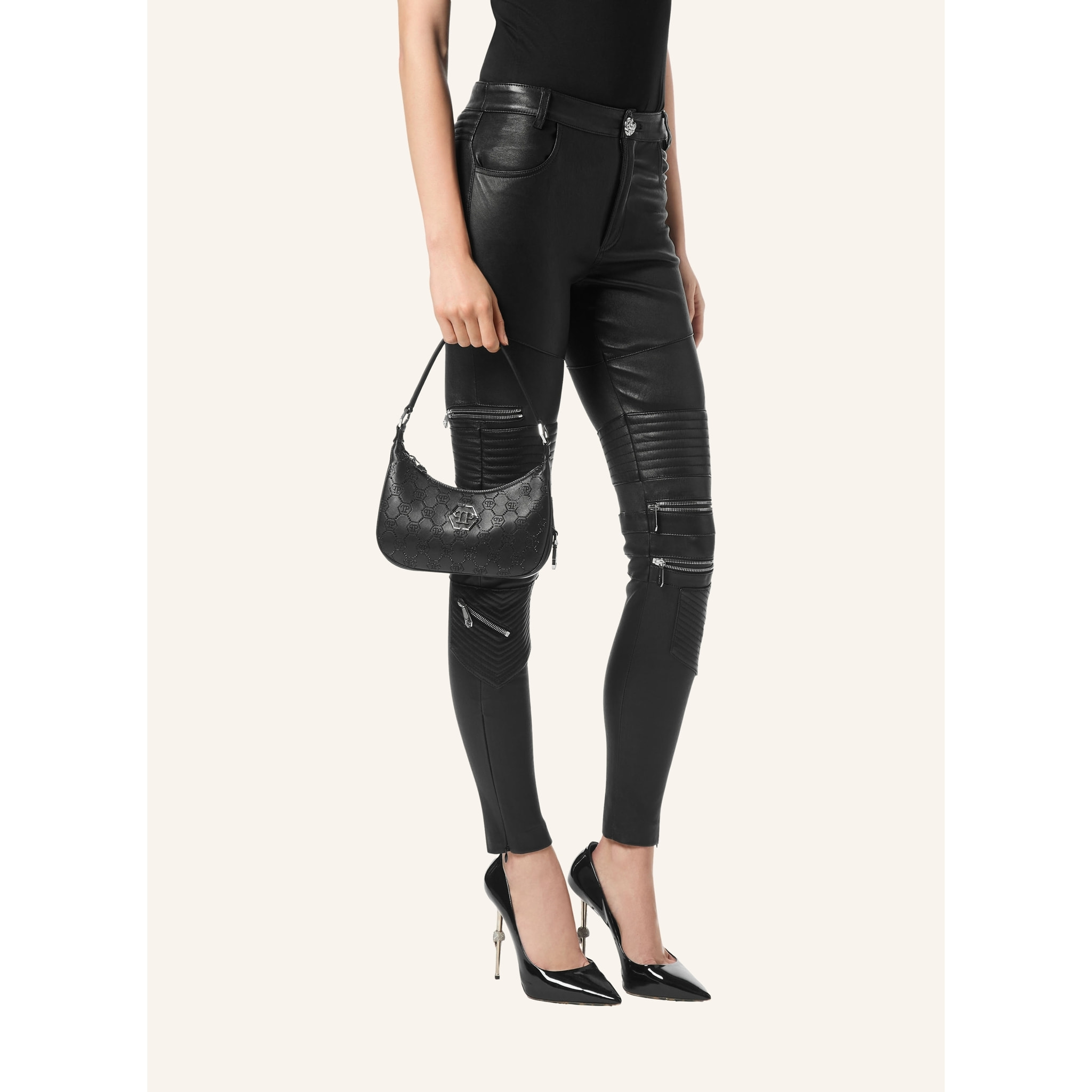 PHILIPP PLEIN Bolso de hombro MONOGRAM