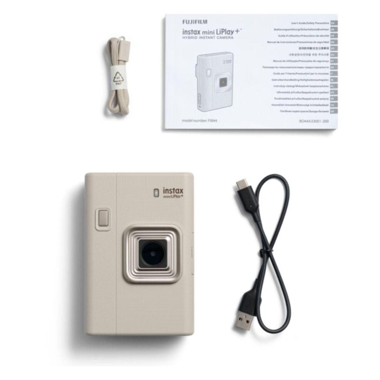 Appareil photo Instantané FUJIFILM Intax Liplay plus beige