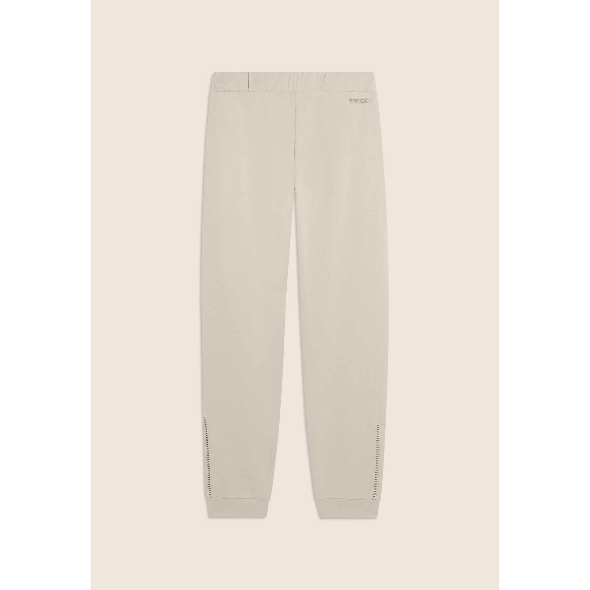Pantaloni Sportivi Slim Fit con Coulisse e Dettagli Ricamati