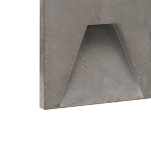 FORLIGHT EMPOTRABLE DE PARED IP65 TAKE LED 1.9 BLANCO CÁLIDO - 3000K ON-OFF CEMENTO 135