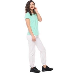 T-shirt da donna a maniche corte Leone Basic