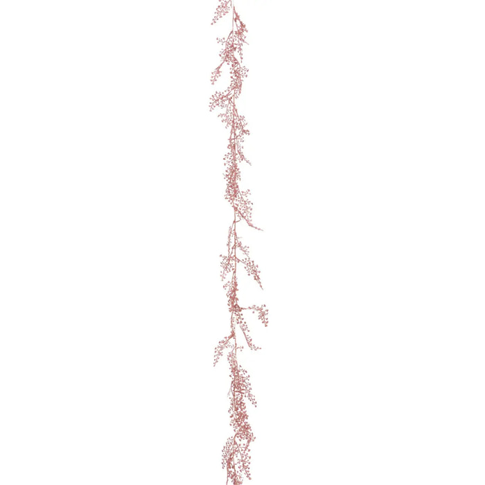 Guirlande liane 1,80 m plastique rose