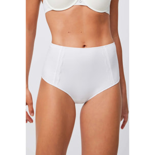 Slip bianche a vita alta