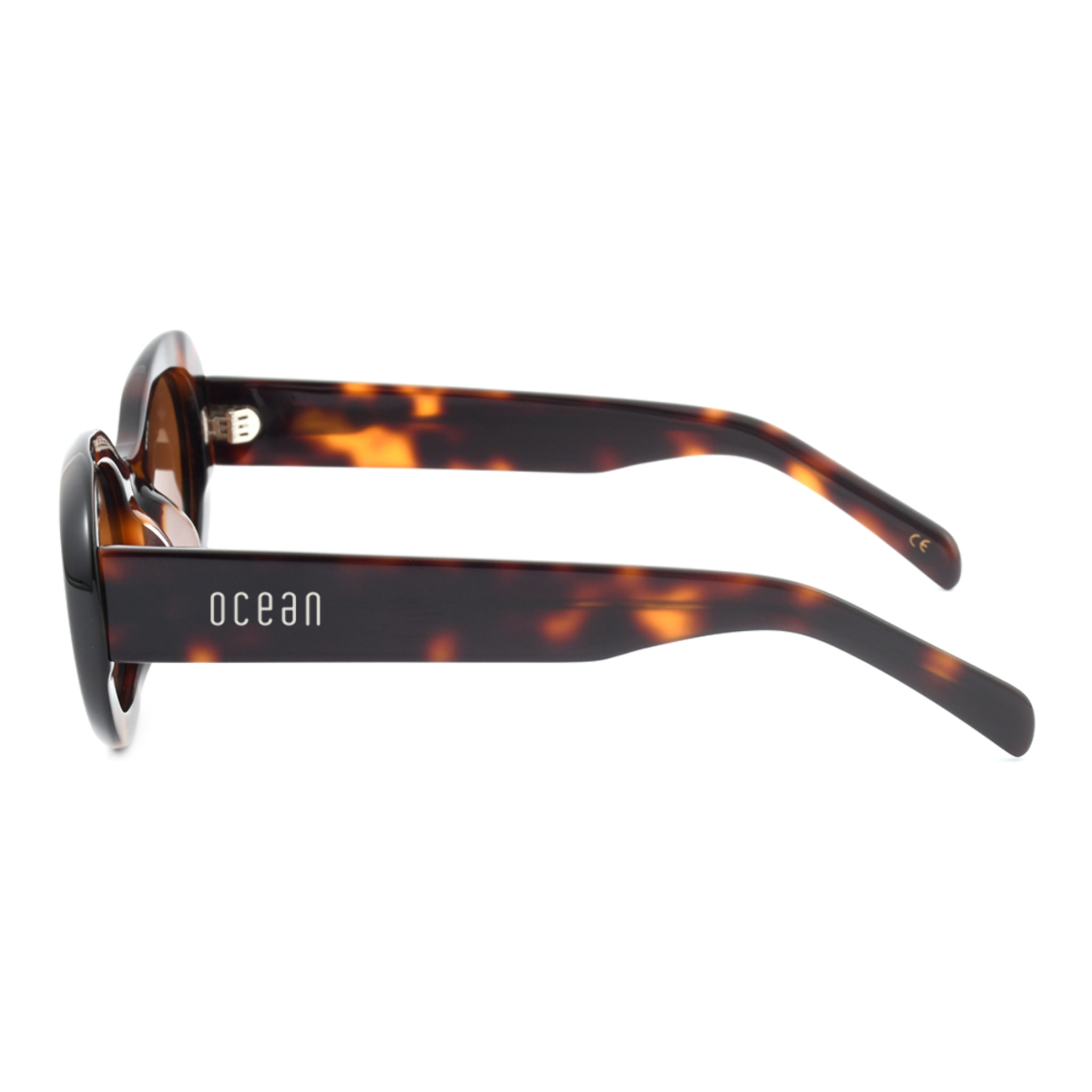 Gafas de sol OCEAN GENEVE - Negro mate / Ahumada