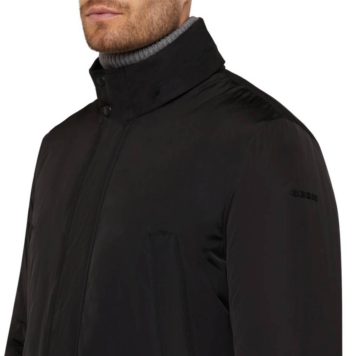 Chaquetas Hombre de la marca GEOX  modelo M WALEE Black