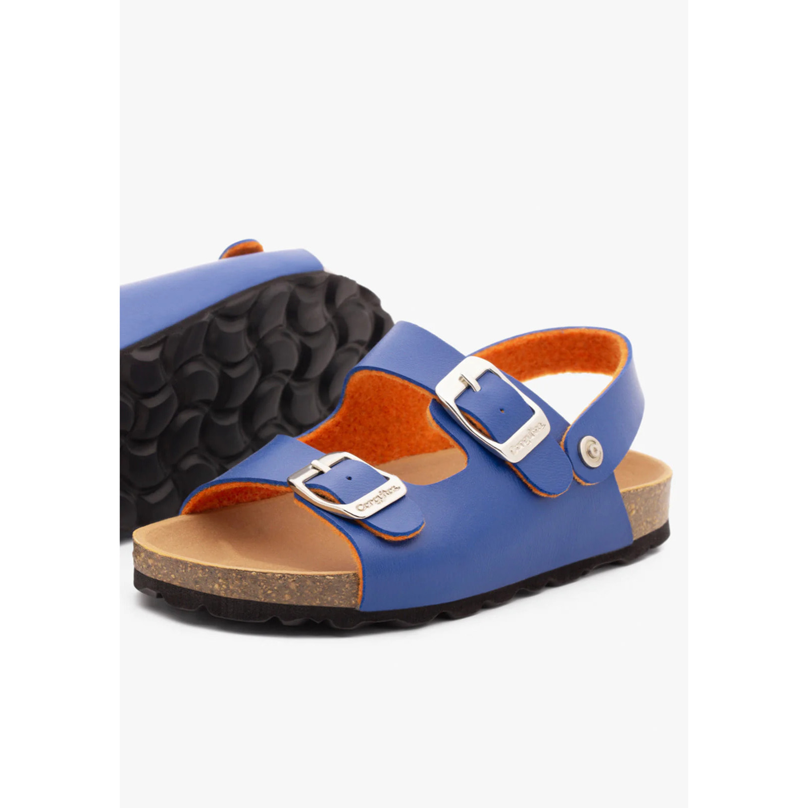 Sandalias Bio de Niño Polipiel Azul