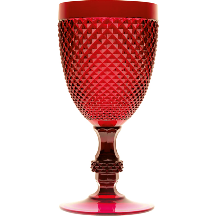Set 6 Calici Excelsa – Diamond, Plastica Rosso 39 cl