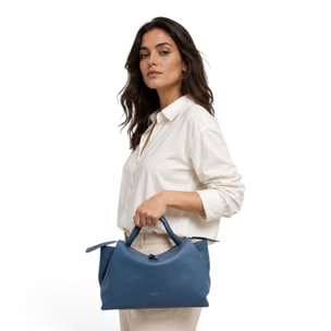 Bolso de mano Cheval Firenze Algedi Azul Vaquero
