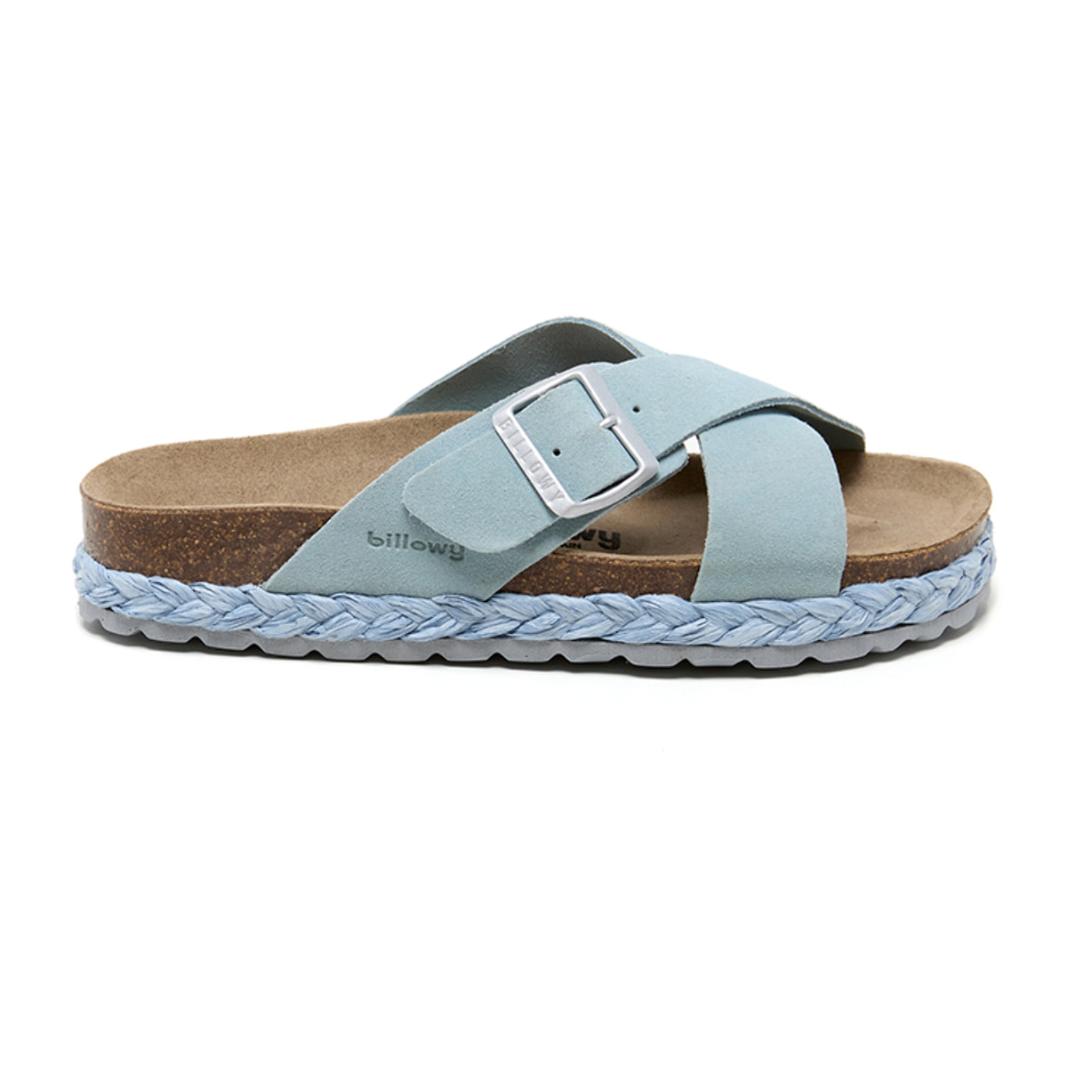 SANDALO CON ZEPPA BILLOWY BLU